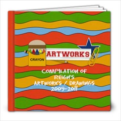 8x8 (30 pages) : Artworks / Projects / Drawings - 8x8 Photo Book (30 pages)