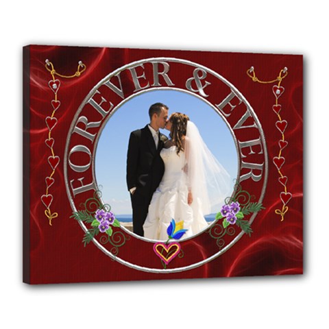 Forever & Ever 20x16 Stretched Canvas - Canvas 20  x 16  (Stretched)
