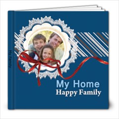 my family, happy home - 8x8 Photo Book (39 pages)