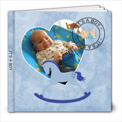 It s A Boy 8x8 39 Page Photo book  - 8x8 Photo Book (39 pages)