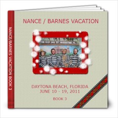 Daytona 3 - 8x8 Photo Book (39 pages)