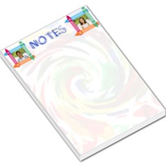 crayon memo pad large - Large Memo Pads