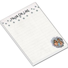 must do memo pad - Large Memo Pads