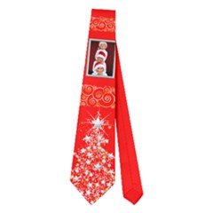 Gold And Silver Christmas Tie (2 Sided)