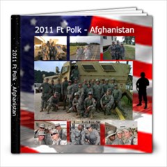 20 page book Ft Polk & Afghanistan - 8x8 Photo Book (20 pages)