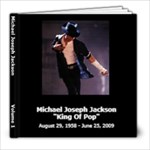 My Memorial to Michael - 8x8 Photo Book (100 pages)
