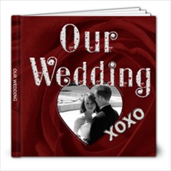 Our Wedding 8x8 60 Page Photo Book - 8x8 Photo Book (60 pages)