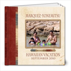 Hawaiian Vacation 2010 - 8x8 Photo Book (20 pages)