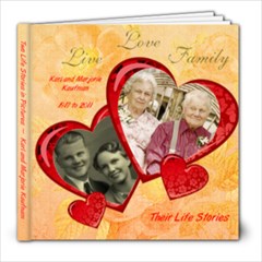 Mom and Dads album - 8x8 Photo Book (60 pages)