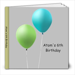 atom - 8x8 Photo Book (20 pages)