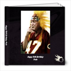 Big Pete 70th birthday - 8x8 Photo Book (60 pages)