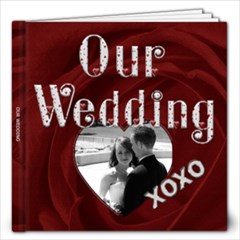 Our Wedding 12x12 60 Page Photo Book - 12x12 Photo Book (60 pages)