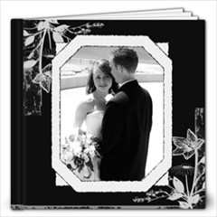 Black & White Any Occasion 12x12 60 Page Photo Book - 12x12 Photo Book (60 pages)