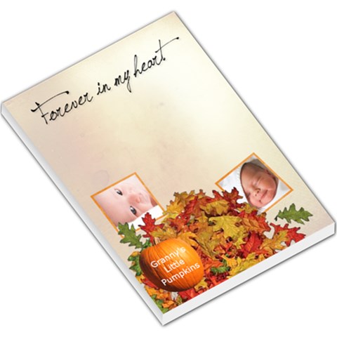 Granny s Pumpkins Memo Pad By Laurrie