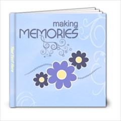 Serenity Blue 6x6 Photo Book - 6x6 Photo Book (20 pages)