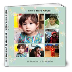 third album Tien background les - 8x8 Photo Book (60 pages)
