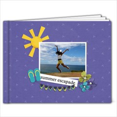 11 x 8.5 (20 pages): Summer Escapade - 11 x 8.5 Photo Book(20 pages)