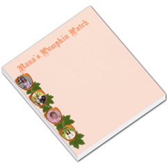 pumpkin patch small memo pad - Small Memo Pads