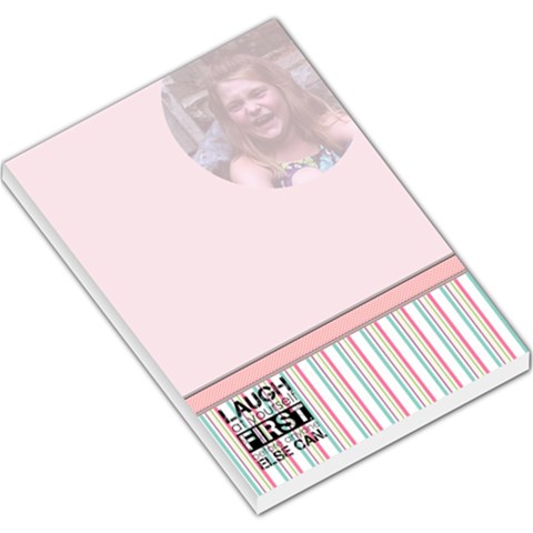 Pink Memopad By Lana Laflen