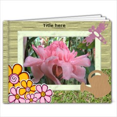 My Family Garden Book 11x8.5 (20 Pages) - 11 x 8.5 Photo Book(20 pages)