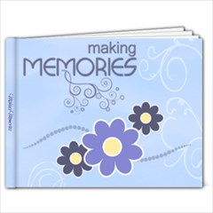 Serenity Blue 9x7 Photo Book - 9x7 Photo Book (20 pages)