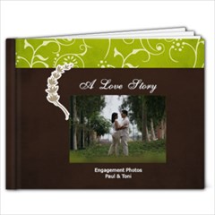 11 X 8 5 (20 Pages): Simple Engagement/wedding Photobook Template