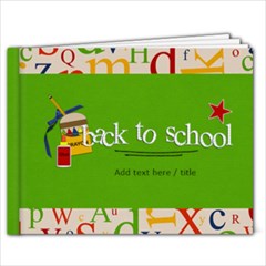 11 x 8.5 (20 pages) Back to School - 11 x 8.5 Photo Book(20 pages)
