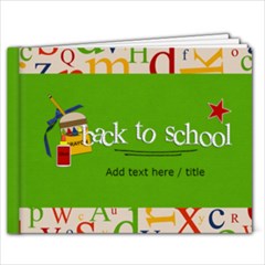 9x7 (20 pages): Back to School - 9x7 Photo Book (20 pages)