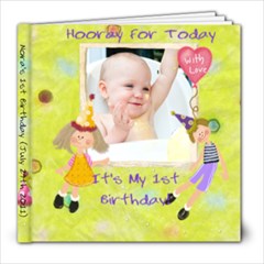 1st birthday - 8x8 Photo Book (20 pages)
