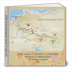 River Cruise - Book II - 8x8 Photo Book (60 pages)