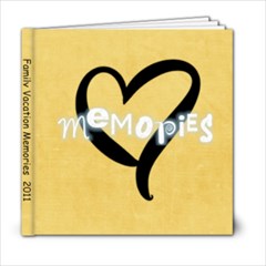 6x6 Basic Yellow - 6x6 Photo Book (20 pages)