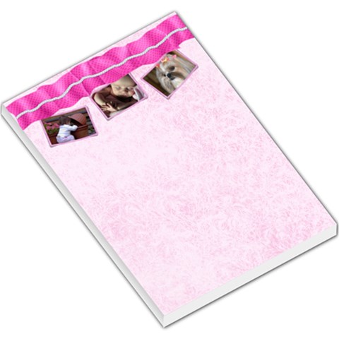 My Pink Large Memo Pad By Deborah