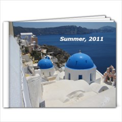 Greece 2011 - 9x7 Photo Book (20 pages)