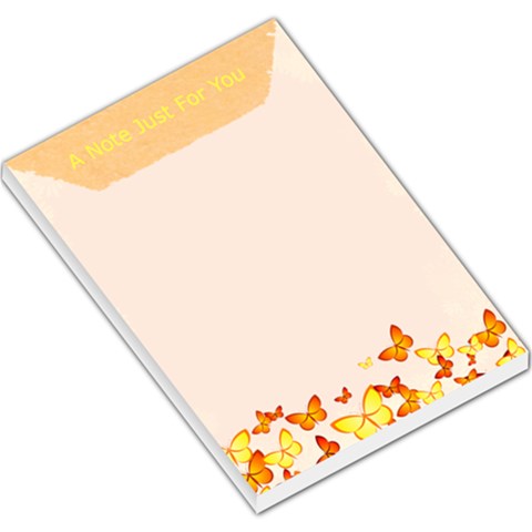 Butterfly Large Memo Pad By Arlene