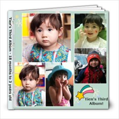 Tien s third album - 8x8 Photo Book (80 pages)