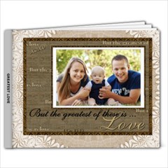 Greatest Love 11x8.5 20 Page Photo Book - 11 x 8.5 Photo Book(20 pages)