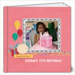 12x12 (40 pages): Happy Birthday - Girl - 12x12 Photo Book (40 pages)
