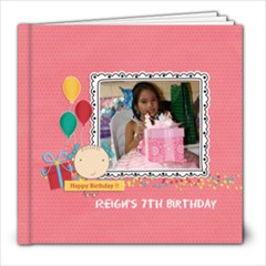 8x8 (39 pages): Happy Birthday - Girl - 8x8 Photo Book (39 pages)