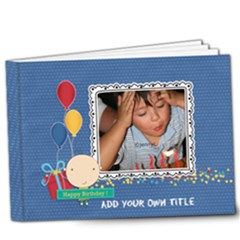 9x7 DELUXE: Happy Birthday - Boy - 9x7 Deluxe Photo Book (20 pages)