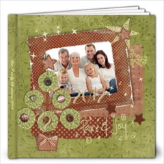 Shabby Christmas 12x12 Album - 12x12 Photo Book (20 pages)