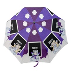 Five Little Snowmen Umbrella 1 - Folding Umbrella