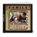 My Family Love 6x6 20 Page Photo Book - 6x6 Photo Book (20 pages)