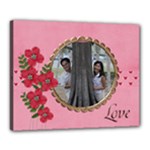Canvas 20  x 16  (Stretched): LOVE
