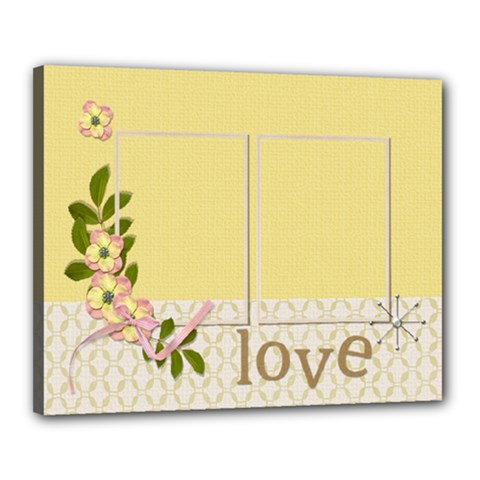 Canvas 20 x 16 (Stretched): LOVE 2 Canvas 20 x 16 (Stretched): LOVE 2