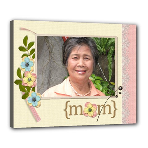 Canvas 20 x 16 (Stretched): MOM Canvas 20 x 16 (Stretched): MOM