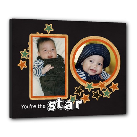 Canvas 20 x 16 (Stretched): You re the Star Canvas 20 x 16 (Stretched): You re the Star