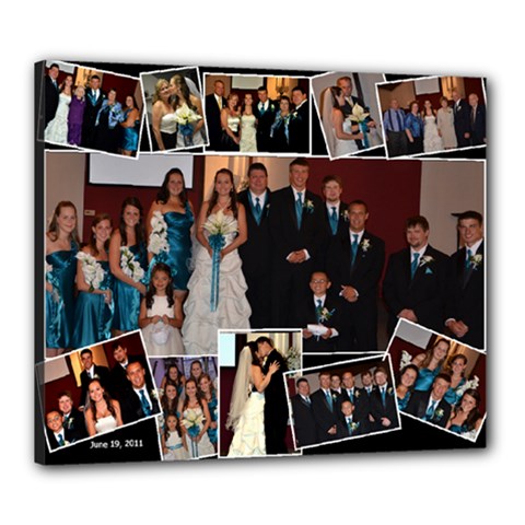 WEDDING - Canvas 24  x 20  (Stretched)