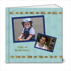 A Little Masculine 6x6 (20Page) Book - 6x6 Photo Book (20 pages)