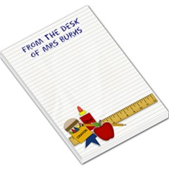 mrs burns - Large Memo Pads