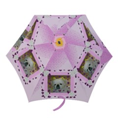 Pretty Pink Folding Umbrella